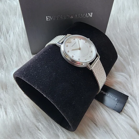Emporio Armani Silver Women's Watch - Picture 9 of 13